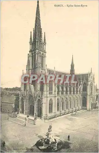 Cartes postales Nancy Eglise Saint Epvre