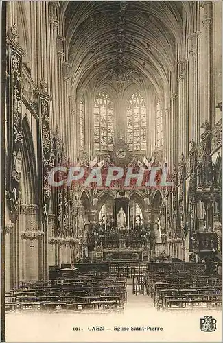 Cartes postales Caen Eglise Saint Pierre