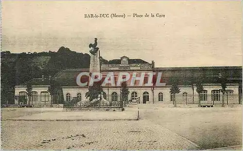Cartes postales Bar le Duc Meuse Place de la Gare