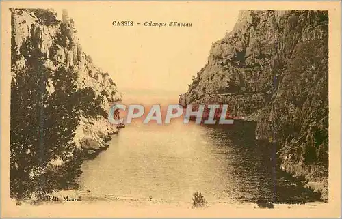 Cartes postales Cassis Calanque d Enveau