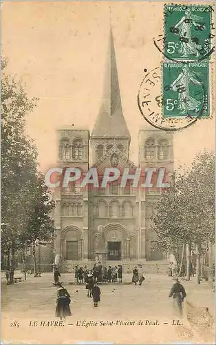 Ansichtskarte AK Le Havre L Eglise Saint Vincent de Paul