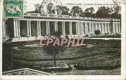 Cartes postales Versailles Le Grand Trianon et les Jardins