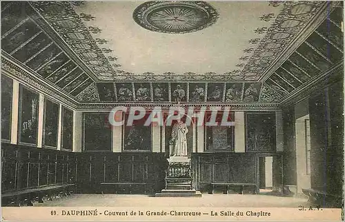 Ansichtskarte AK Dauphine Couvent de la Grande Chartreuse La Salle du Chapitre