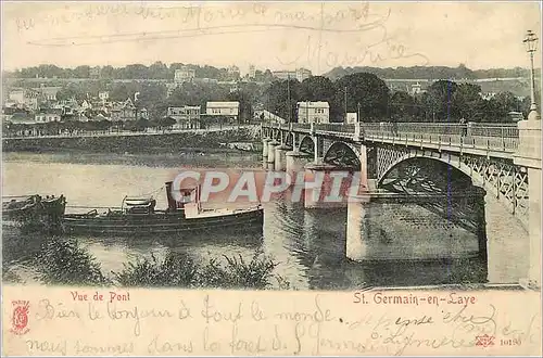 Cartes postales Vue de Pont St Germain en Laye