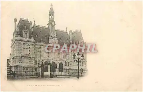 Cartes postales L Hotel de Ville de Versailles (carte 1900)