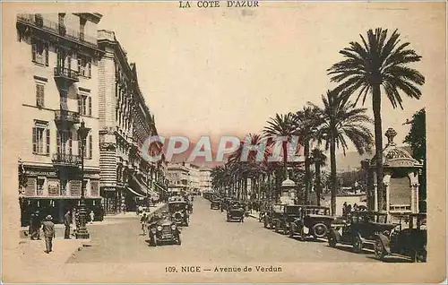 Cartes postales La Cote Azur Nice Avenue de Verdun