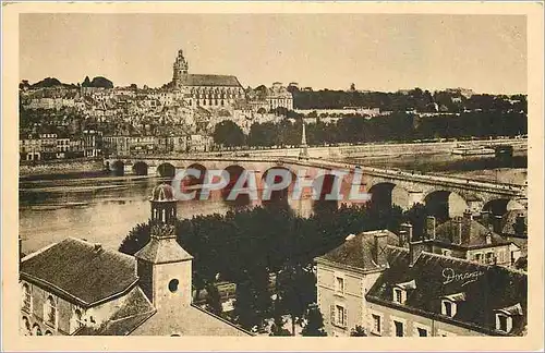 Cartes postales moderne Blois L et Ch La Vue generale et le Pont sur la Loire