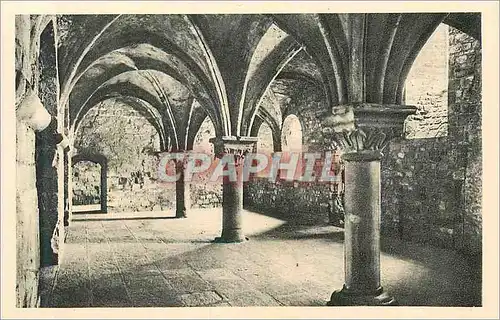 Ansichtskarte AK Abbaye du Mont St Michel Le Promenoir