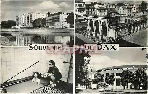 Moderne Karte Souvenir de Dax Dax Landes