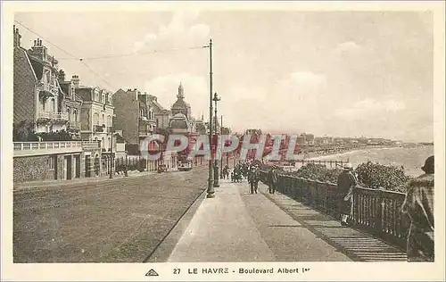 Cartes postales Le Havre Boulevard Albert