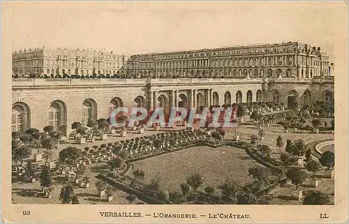 Ansichtskarte AK Versailles L Orangerie Le Chateau