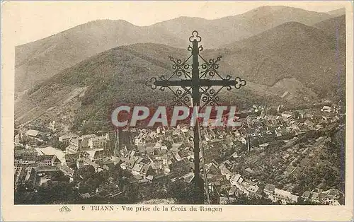 Cartes postales Thann Vue prise de la Croix du Raugen