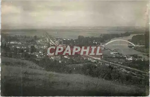 Moderne Karte St Pierre du Vauvray Eure Vue Generale sur la Seine