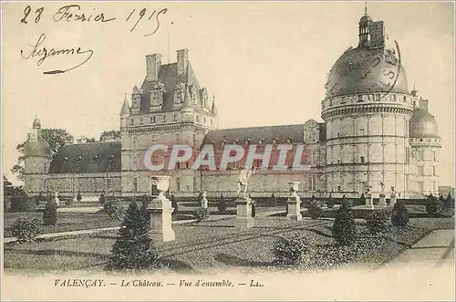 Cartes postales Valencay Le Chateau Vue d ensemble