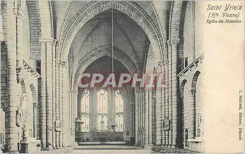 Cartes postales Saint Yrieix  Hte Vienne Eglise du Moustier
