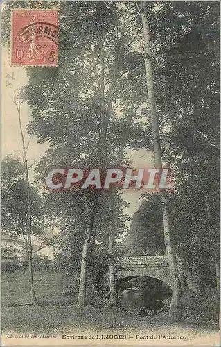 Cartes postales Environs de Limoges Pont de l Aurence