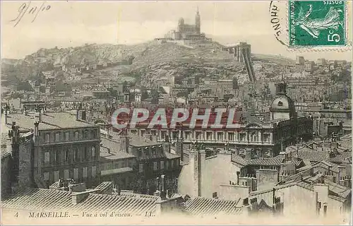 Ansichtskarte AK Marseille Vue a vol d oiseau