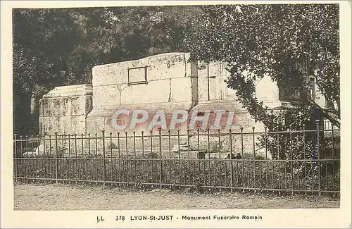 Ansichtskarte AK Lyon St Just Monument Funeraire Romain