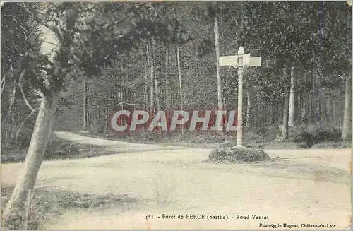 Ansichtskarte AK Foret de Berce Sarthe Rond Vautot