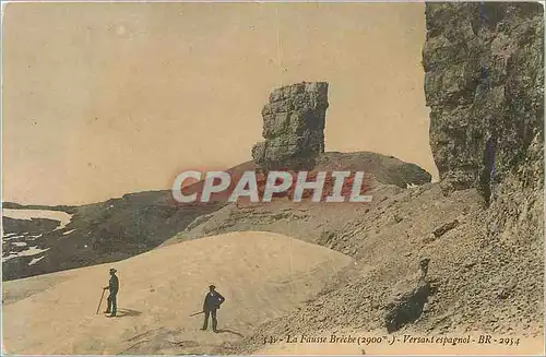 Cartes postales La Fausse Breche Versant Espagnol