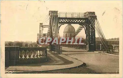 Cartes postales Toulouse Le Pont suspendu sur la Garonne