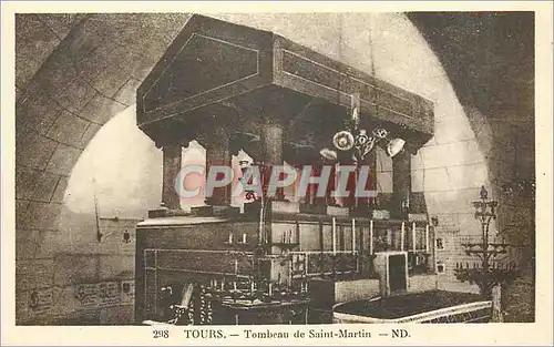 Cartes postales Tours Tombeau de Saint Martin