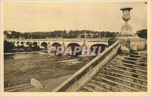 Ansichtskarte AK La Douce France Tours Indre et Loire Le Pont de Pierre xviii siecle