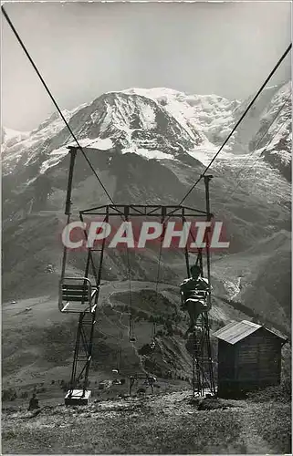 Cartes postales moderne Les Chemins de la Montagnes Telesiege