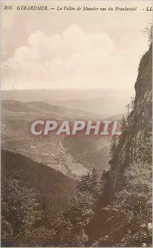 Cartes postales Gerardmer La Vallee de Munster vue du Frankenstal