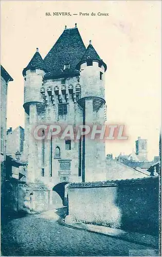 Cartes postales Nevers Porte du Croux