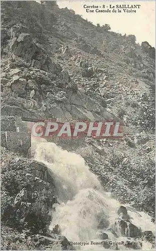 Cartes postales Correze Le Saillant Une Cascade de la Vezere