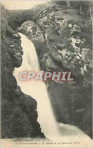 Cartes postales La Correze Illustree Gimel La Queue de Cheval