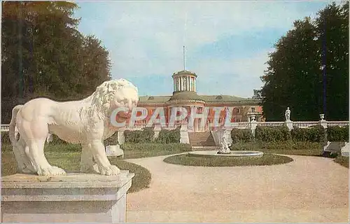 Cartes postales moderne Russie  Vue de la terrasse inferieure et de la sud facade de parc du palais