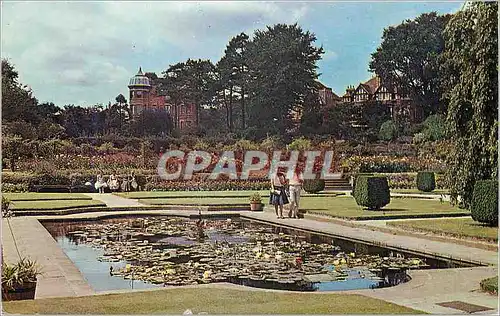 Moderne Karte Kingsnorth Gardens Folkestone A popular resort as well as being a cross channel port