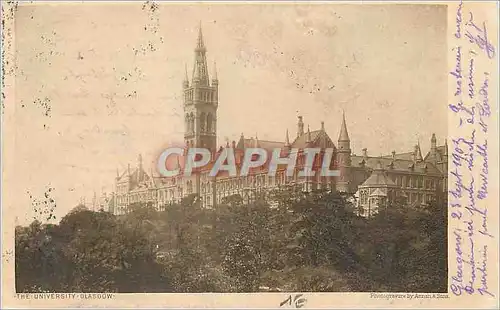 Cartes postales The University Glasgow