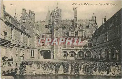 Cartes postales Chateau de Maintenon Facadde Meridionale