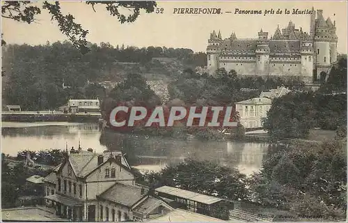 Cartes postales Pierrefonds Panorama pris de la Muettes