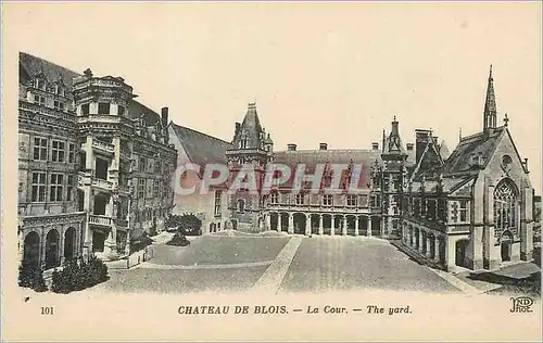 Cartes postales Chateau de Blois La Cour