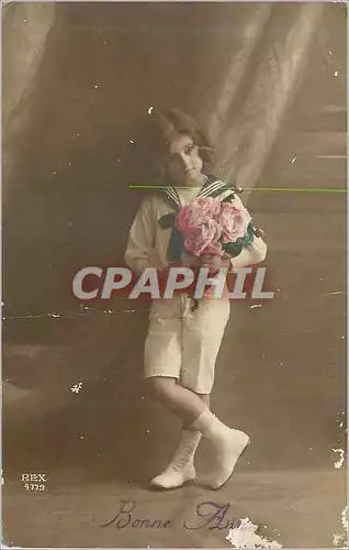 Cartes postales Bonne Annee Enfant