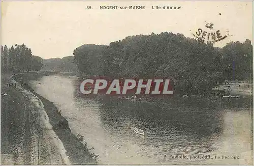 Cartes postales Nogent sur Marne L Ile d Amour