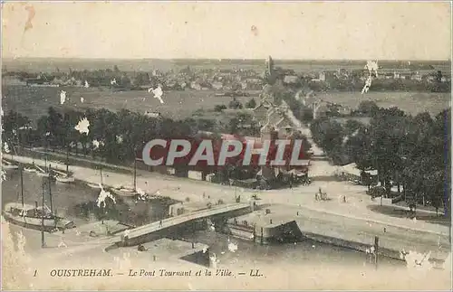 Cartes postales Ouistreham Le Pont Tourmant et la Ville