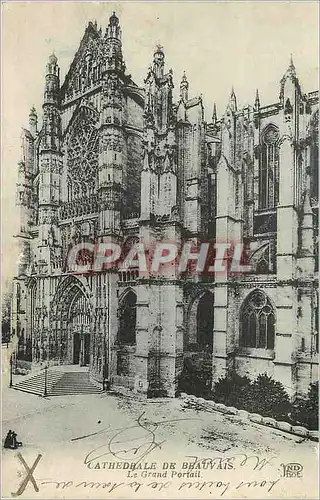 Cartes postales Cathedrale de Beauvais Le Grand Portrait