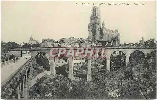 Cartes postales Albi La Cathedrale Sainte Cecile