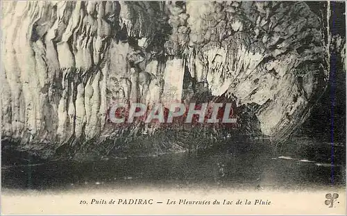 Cartes postales Puits de Padirac Les Pleureuses du Lac de la Place