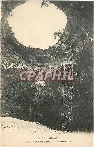 Cartes postales Le Lot Illustre Padirac Le Gouffre