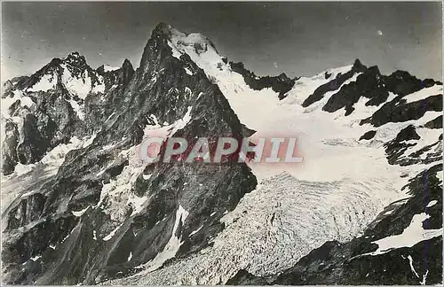 Cartes postales moderne Les Ecrims et le Glacier Blanc vus des Agneaux