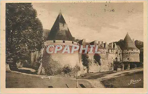 Cartes postales Pontivy Morbihan Facade du chateau fort des Seigneurs de Rohan