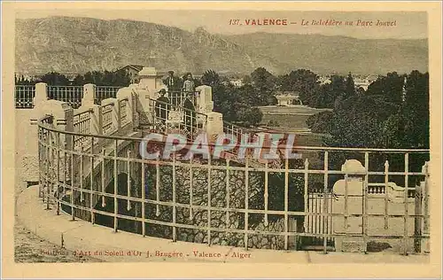 Ansichtskarte AK Valence Le Belvedere au Parc Jouvel