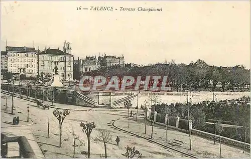 Cartes postales Valence Terrasse Championnet
