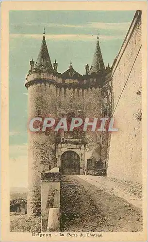 Cartes postales Grignan La Porte du Chateau